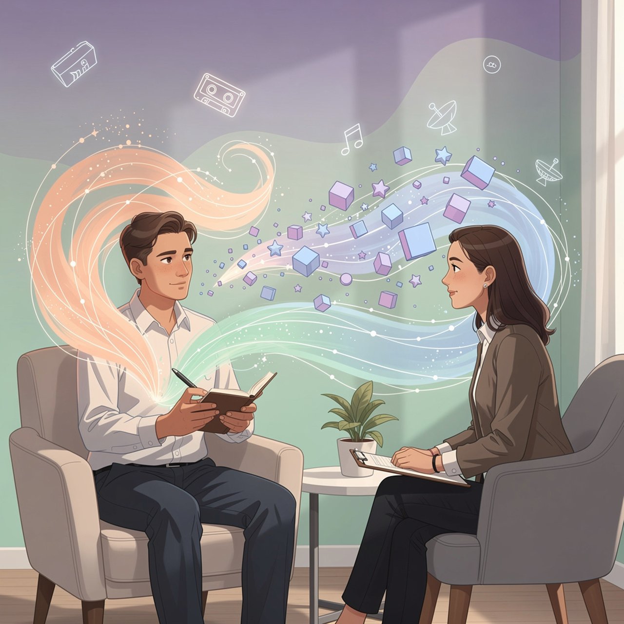 Illustration: Can InnerVoice replace professional mental-health care?