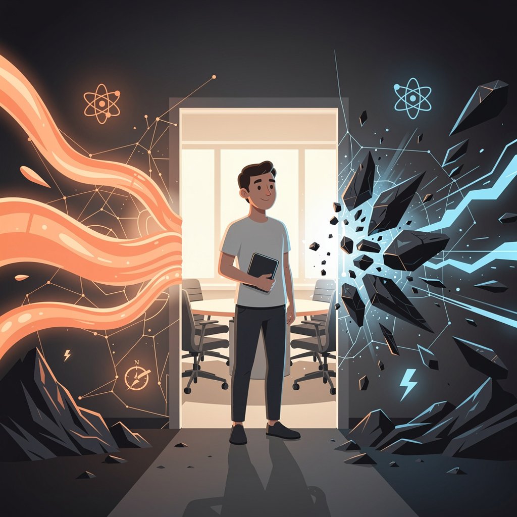 Illustration: Why can success itself feel scary?