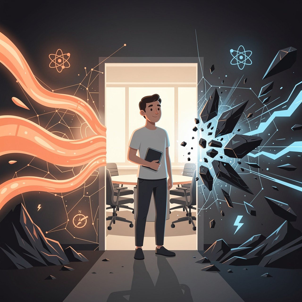 Illustration: Why can success itself feel scary?