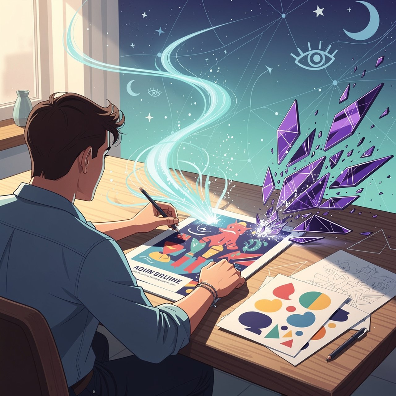 Illustration: Can confidence also get in the way of creativity?