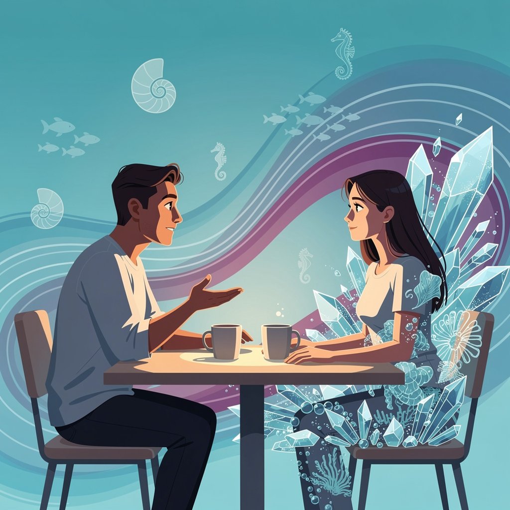 Illustration: Why does InnerVoice connect love with balance rather than maximum confidence?
