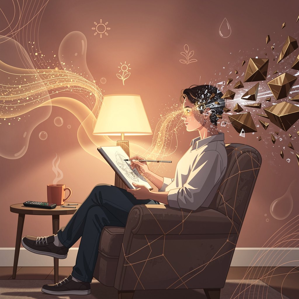Illustration: Why do I keep returning to comfortable routines?
