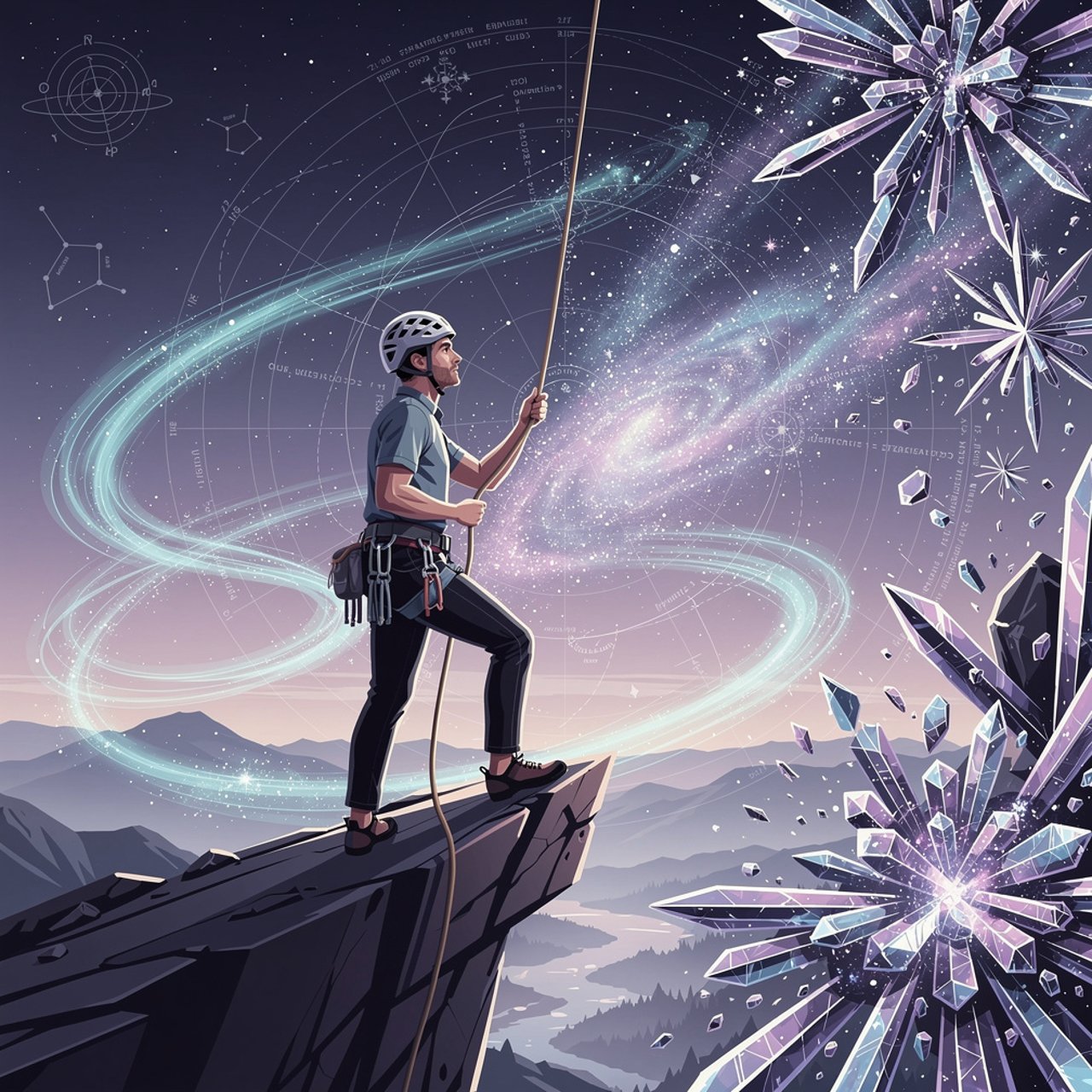 Illustration: Comment un grimpeur expérimenté peut-il se sentir plus calme en hauteur ?