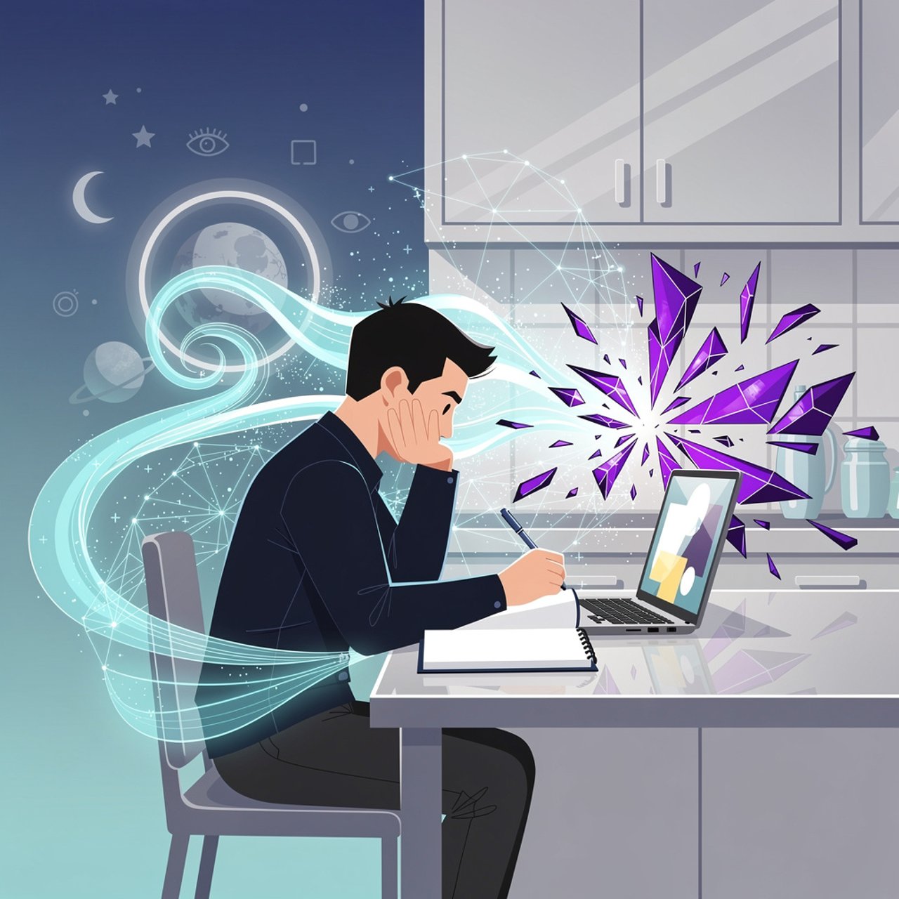 Illustration: Could AI help humans understand their inner voice better?