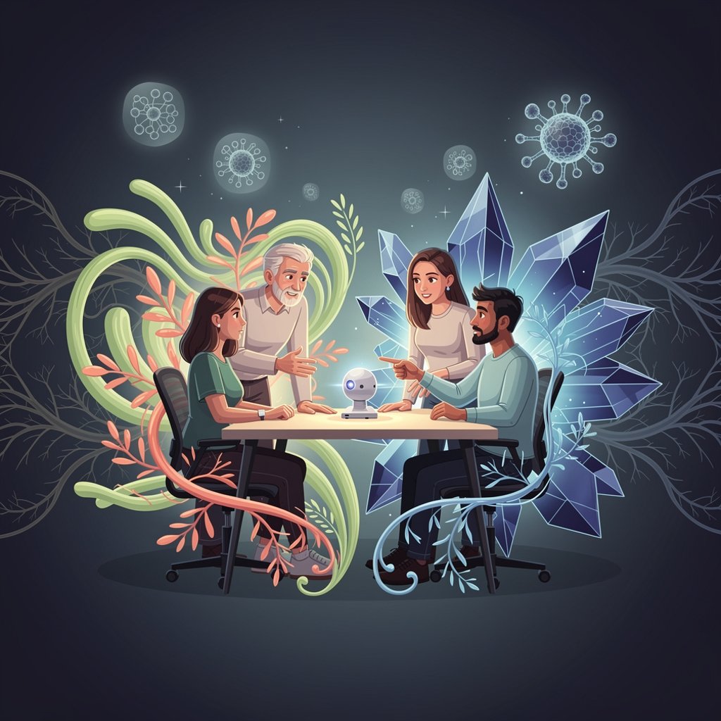 Illustration: Could mastering the inner voice change society as well as individuals?