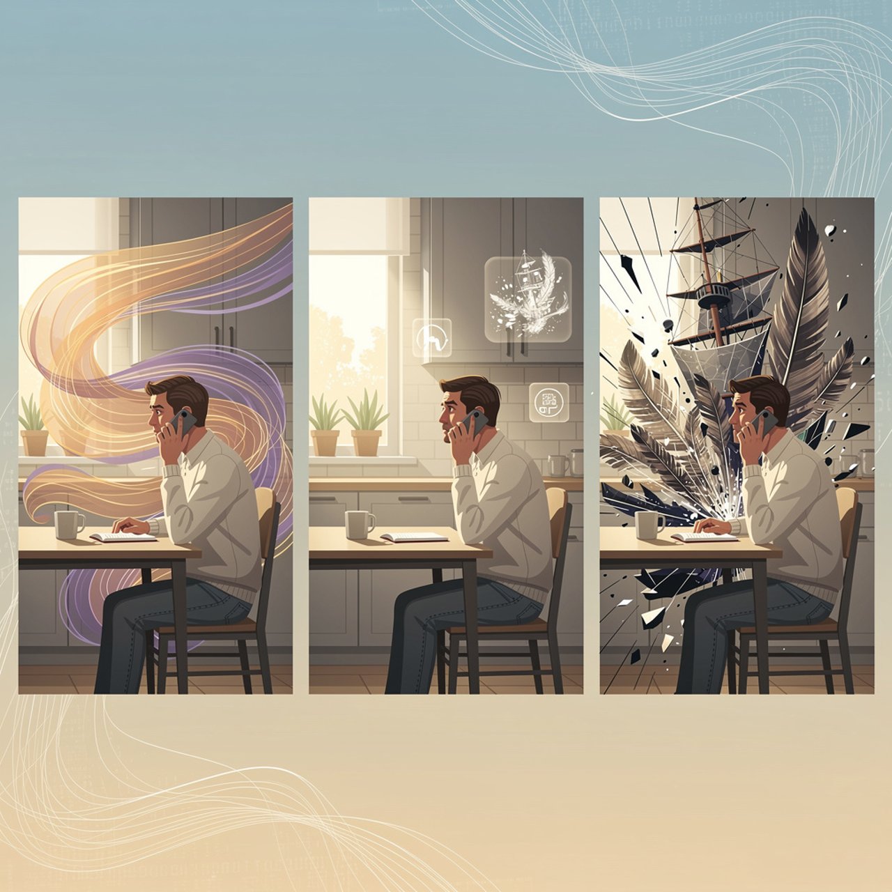 Illustration: Can the Security/Insecurity balance change from moment to moment?