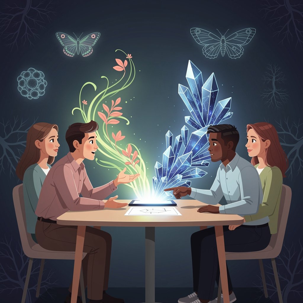Illustration: How do InnerVoice's three main ideas fit together?