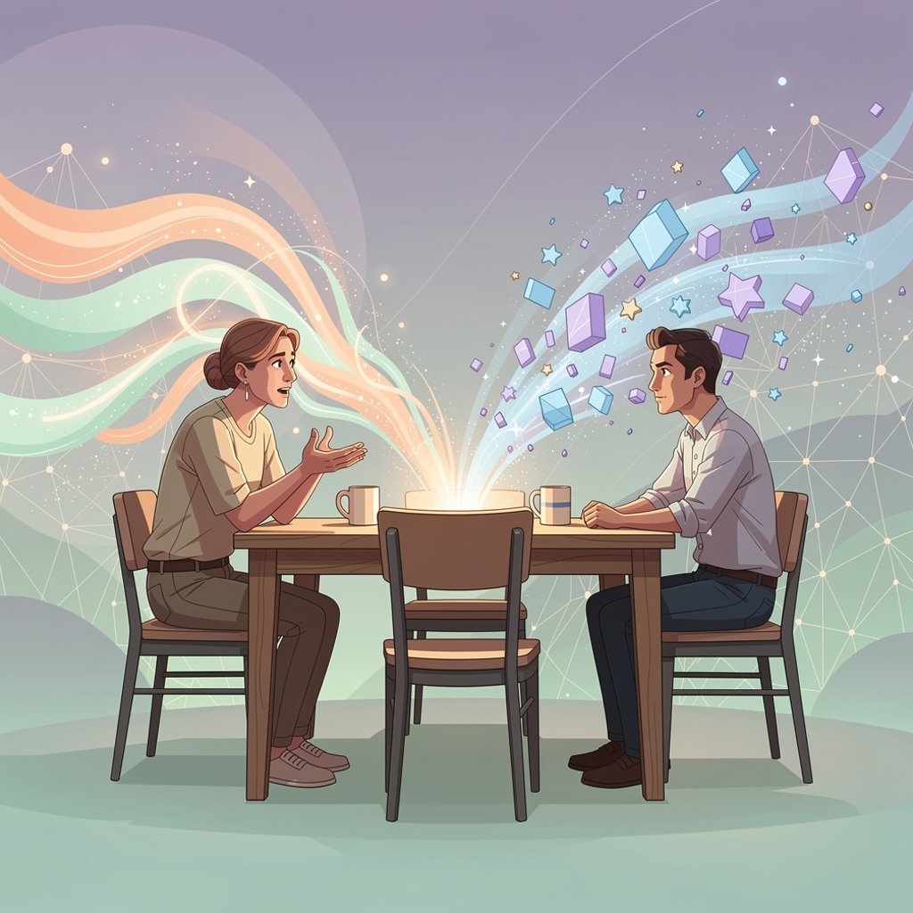 Illustration: Does an unbalanced inner voice make someone a bad person?