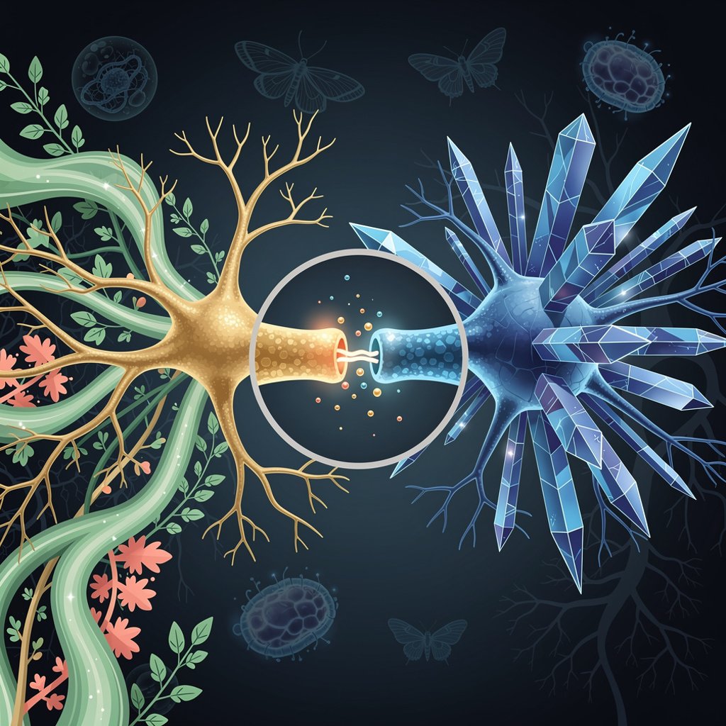 Illustration: What are neurons and synapses, in plain language?