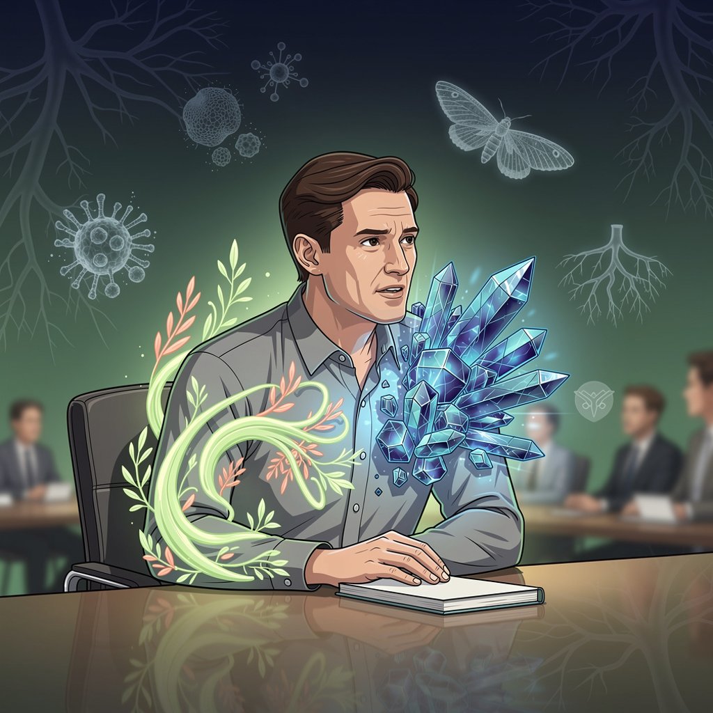 Illustration: Why does my body tense up before I speak?