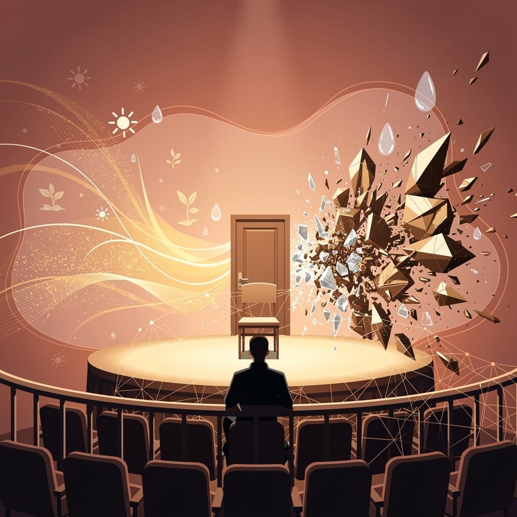 Illustration: What does it mean to step back from a thought?