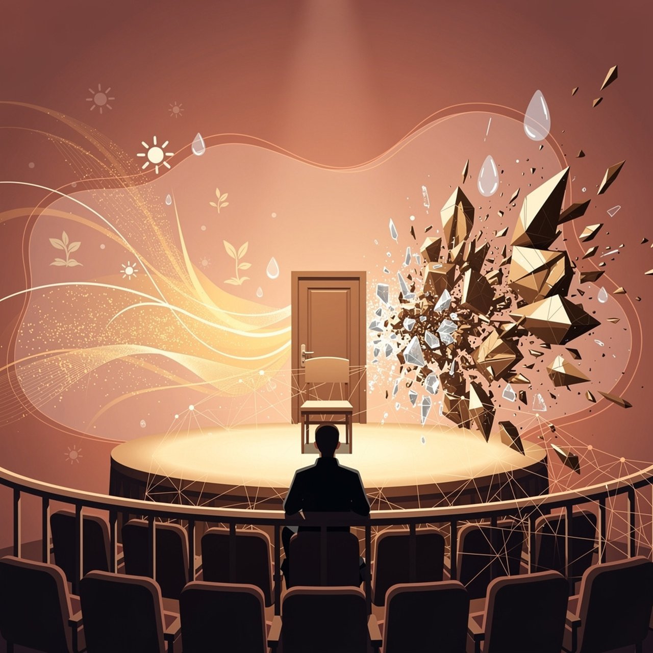 Illustration: What does it mean to step back from a thought?