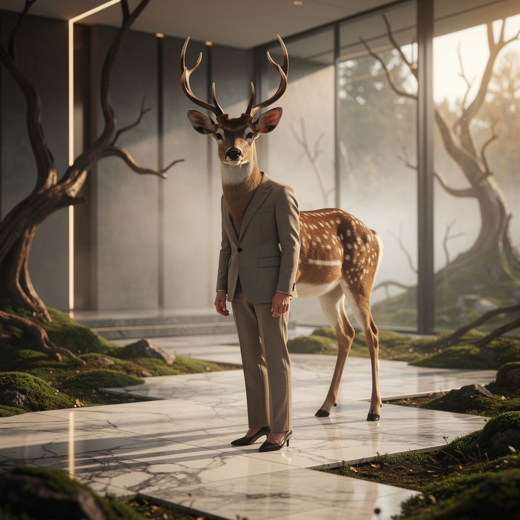 Amelia reflective image on the InnerVoice team page