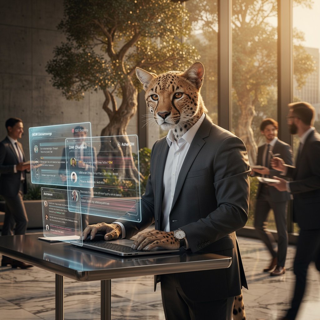 Asher in action on the InnerVoice team page