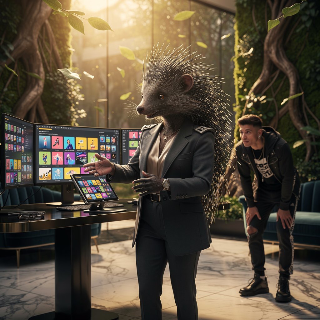 Chloe in action on the InnerVoice team page