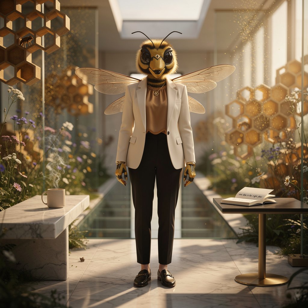 Elizabeth off the clock on the InnerVoice team page