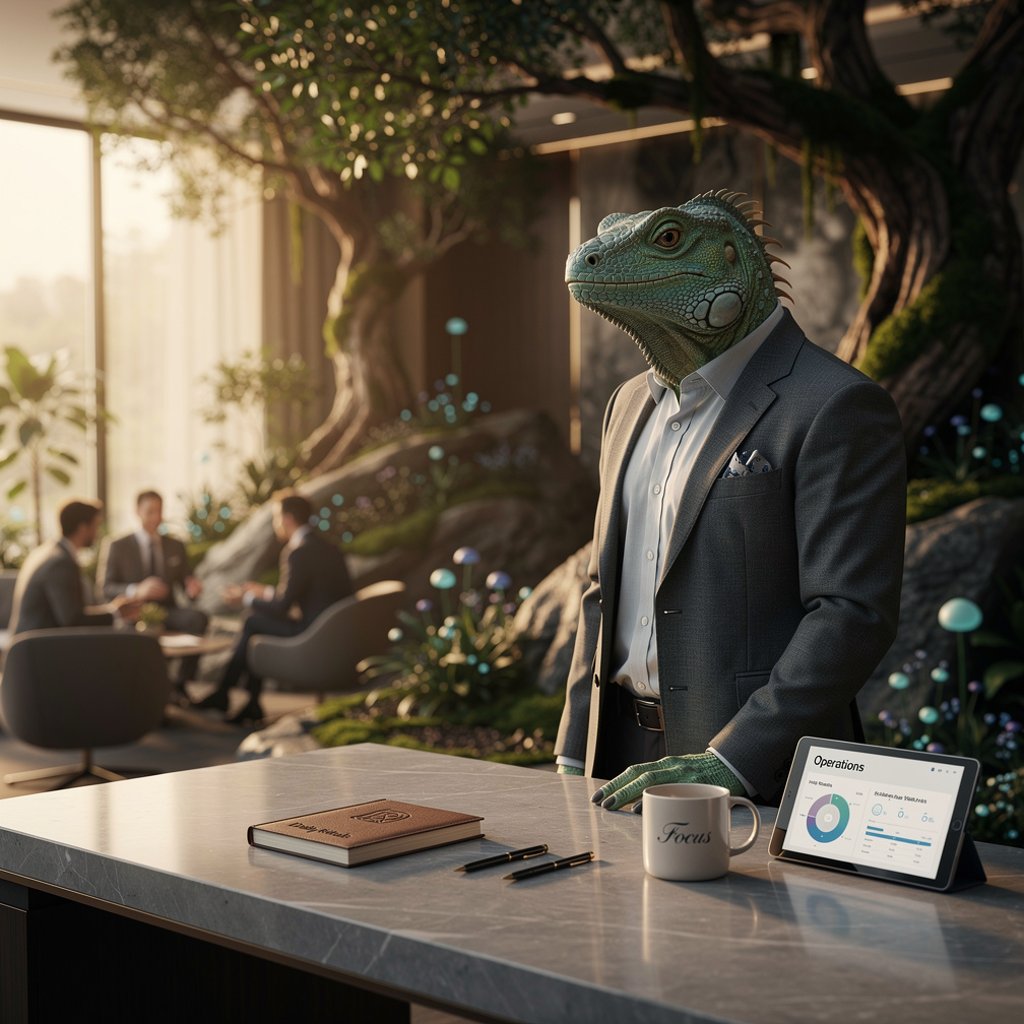 George off the clock on the InnerVoice team page