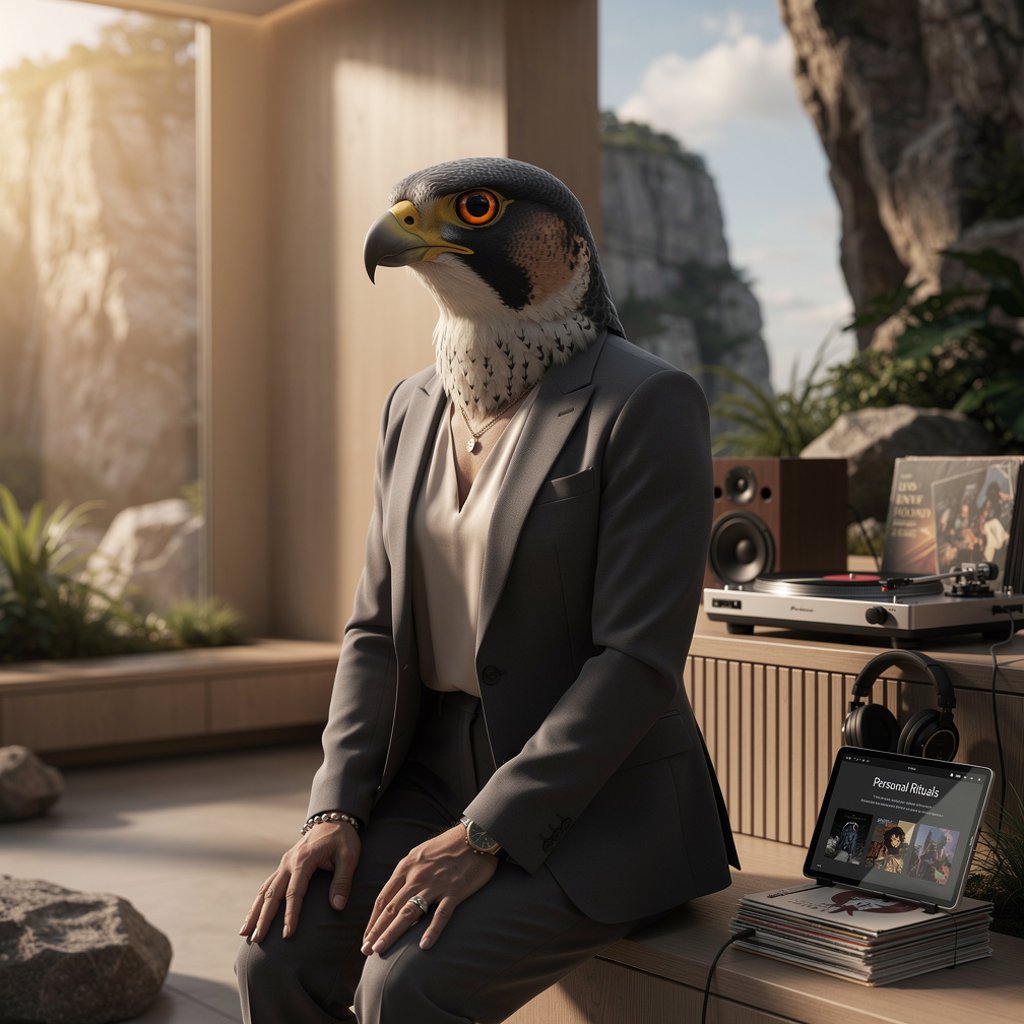 Iris off the clock on the InnerVoice team page