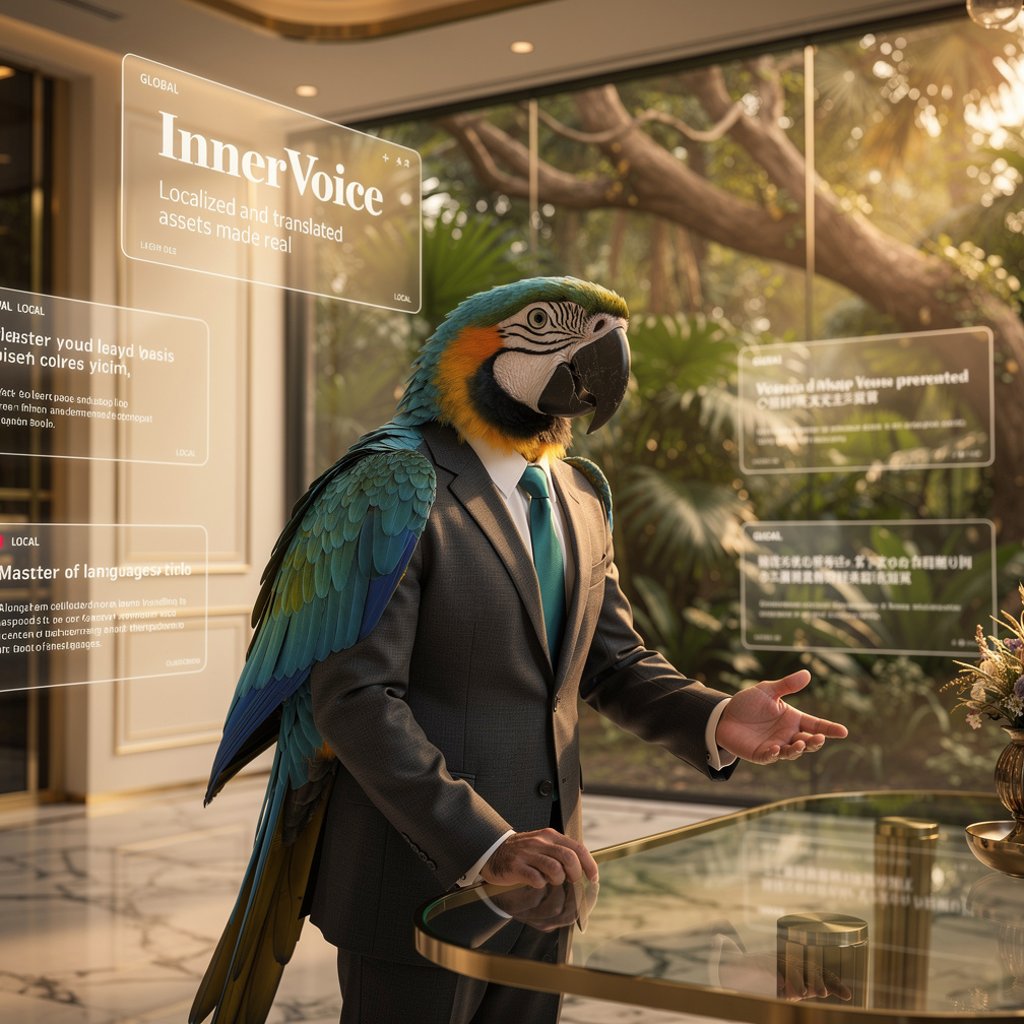 Lingua purpose image on the InnerVoice team page