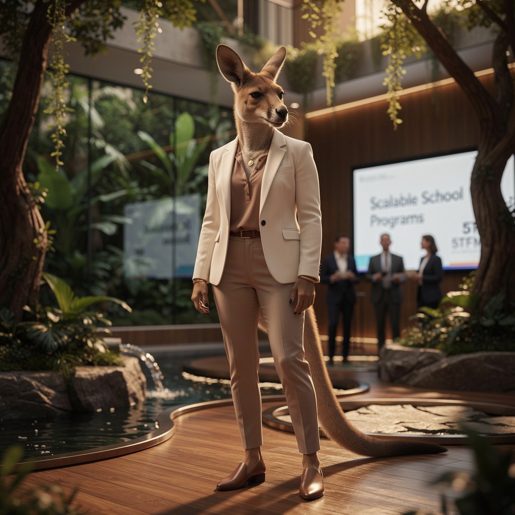 Serena in action on the InnerVoice team page