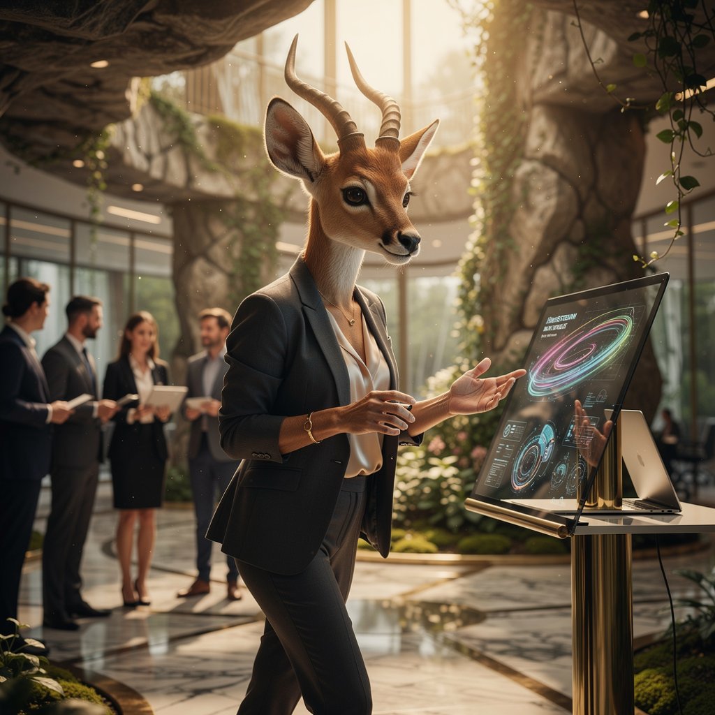 Valentina in action on the InnerVoice team page