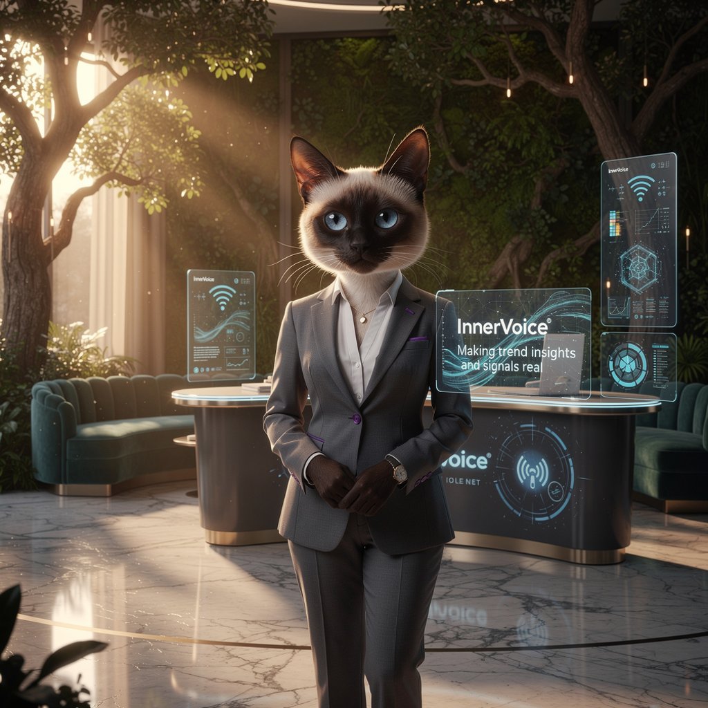 Violet purpose image on the InnerVoice team page