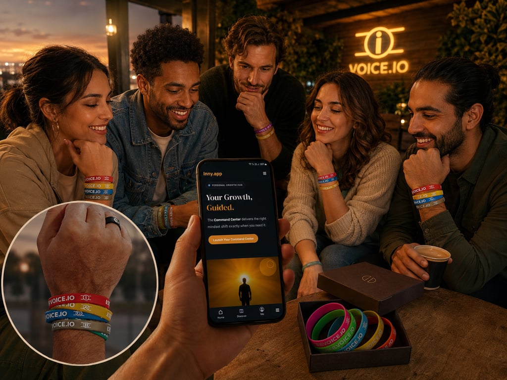 People sharing an InnerVoice challenge experience